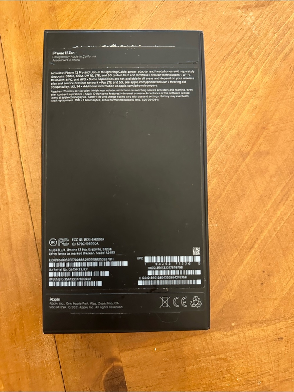 iPhone 13 Pro 512gb unlocked space grey/graphite - Picture 11 of 11